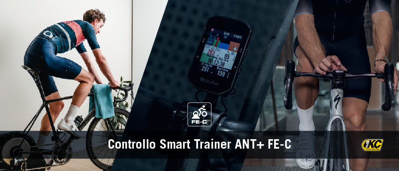 Bryton Rider S500 - Controllo Smart Trainer
