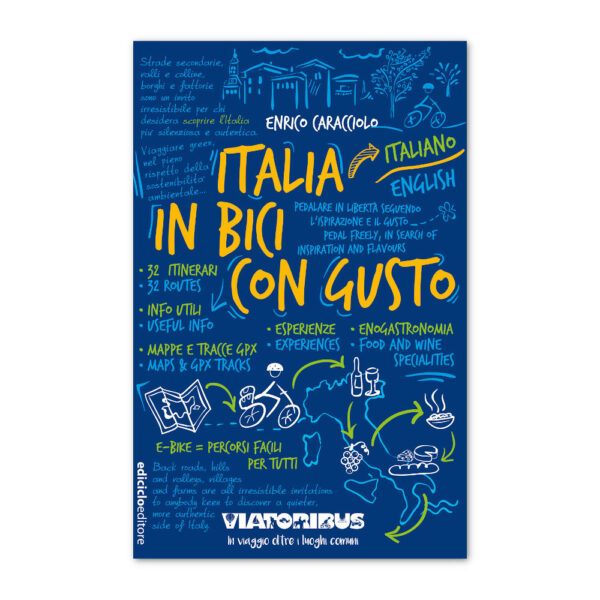 Libro - Italia in bici con gusto - Enrico Caracciolo - ITA/ENG