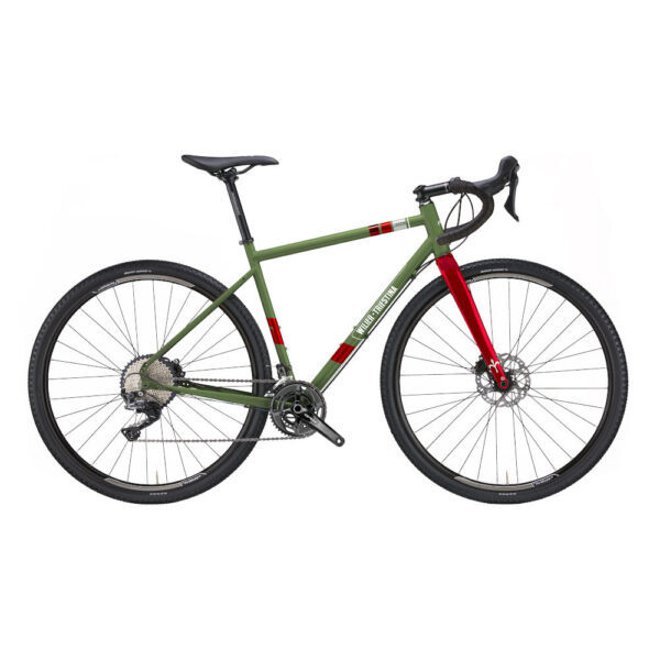 Bicicletta WILIER Jaroon Gravel Acciaio GRX 2x11 Olive 2023